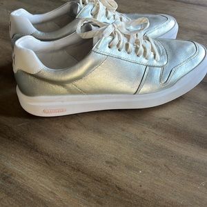 Gold Cole Hahn Sneakers